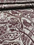 Wren fabric - Mark Hearld (sample room) - St. Jude's Fabrics & Wallpapers
