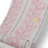 Monkeys and Birds wallpaper - Sheila Robinson - St. Jude's Fabrics & Wallpapers